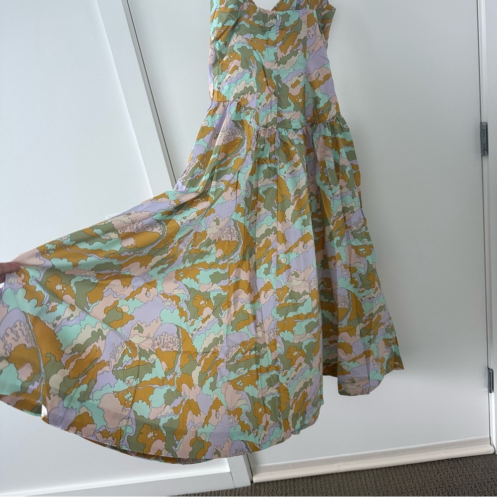 ALEMAIS
graphic-print organic cotton dress US 6, AU 10 - Picture 4 of 7